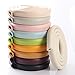 Elf Star U Shape Glass Table Edge Protectors Premium High Density Foam Baby Safety Bumper Guard 2 Meters (6.5 FT) Brown