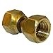 LASCO 17-5931 3/8-Inch Female Flare Swivel Brass Adapter primary