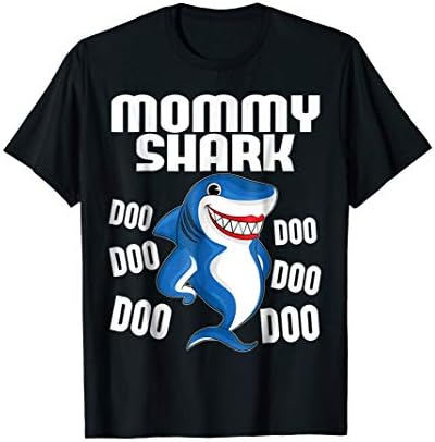 Mommy Shark T-shirt Doo Doo Doo - Mother's Day Gift Tee 1