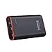 Lumsing Portable Charger 10050mAh Premium External Power Bank for SmartPhones Tablets(Black)