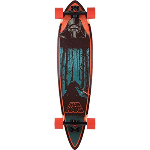 Santa Cruz Star Wars Episode VII Kylo Ren Pin Complete Longboard Skateboard -9.58x39