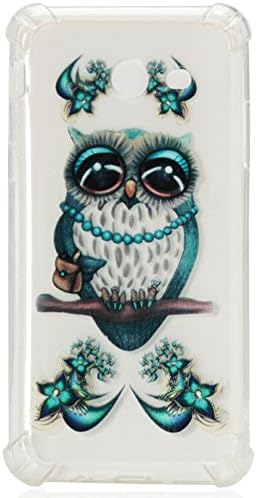 Galaxy S8 Plus Case Accessories Fashion Tpu Back (HD Clear) Ultra Slim Fit Protection Shock-Absorption Bumper Flip Folio Cover Shell Anti-Scratch Compatible for Samsung S8Plus S8+ 2017 6.2" SM-G9 Owl