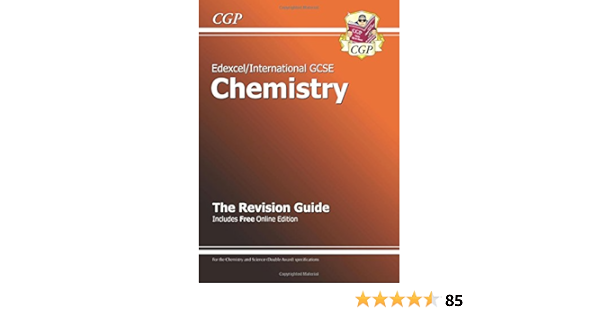 Edexcel International Gcse Chemistry Revision Guide With Online Edition A G Course Cgp Books 9781847626929 Amazon Com Books