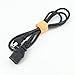 Pasow 50pcs Cable Ties Reusable Fastening Wire Organizer Cord Rope Holder 7 Inch (Orange)