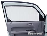 SIDE WINDOW Front Seat set/2 Sunshades for Honda Element 2003 2004 2005 2006 2007 2008 HEATSHIELD Brand Sunshades #883S-A