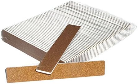 Bulk Buy: Lot of 48 Double Sided Washable Reusable 80/80 Grit Nail File Emery Boards