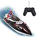 KOLAMAMA RC Boat, Remote Control Boat for Kids&Adults,2.4Ghz 4CH Electric Racing Boat for Pools and Lakes,Kids Boat Toy