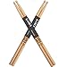 ARLX Drum Sticks 5A Wood Tip Drumstick, Maple, 2 Pair primary