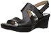 Naturalizer Women's Valerie Sandal, black, 9 Wide US