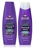 Aussie Cleanse & Mend Conditioner and Shampoo 13.5 oz. bottles