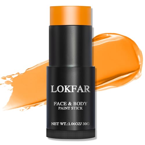 LOKFAR Orange Face Body Paint Stick