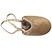 BAYSA Half Sole Ballet Shoe Women Lyrical Shoes Dance Paw Leather Dance Shoe (M(6.5-8) US, Tan)