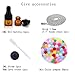 30pcs Mix Stainless Steel Tones Alloy Bead Cage Pendant Pearls Stones Rock to Cage,Add Perfume and Essential Oils to Create a Scent Diffusing Locket Pendant Charms