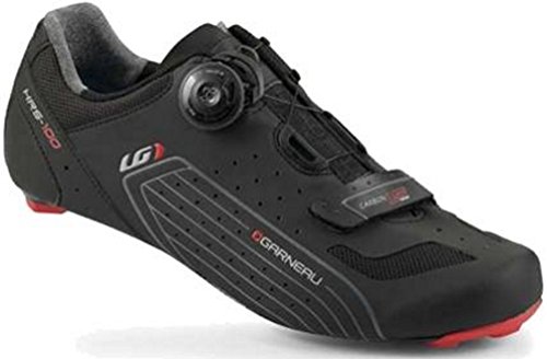 Louis Garneau 2015/16 Men's Carbon LS-100 Road Cycling Shoes - 1487212-020 (Black - 38)