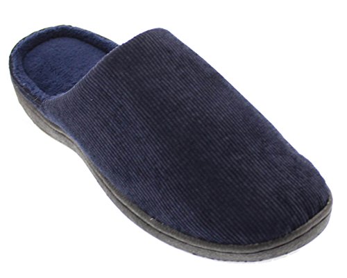 Gold toe men s clyde corduroy fleece lined memory foam …