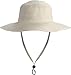 Coolibar UPF 50+ Women's Shelly Shapeable Travel Sun Hat - Sun Protective (One Size- Tan)