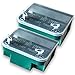 Venditor 2 Pack Rat Bait Station with 4 Keys Heavy Duty Locking Rodent Bait Station with 2 Bonus Charcoal Odor Removal Bags + Free User Guide