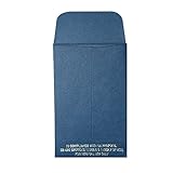 50 Blue Oil Wax Extract Coin Envelopes 2.25