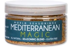 Mediterranean Diet - Non-GMO - Mediterranean Seasoning - Mediterranean Spice Blend - Turkish Spices - Gluten Free Seasoning - World Seasonings - MEDITERRANEAN MAGIC