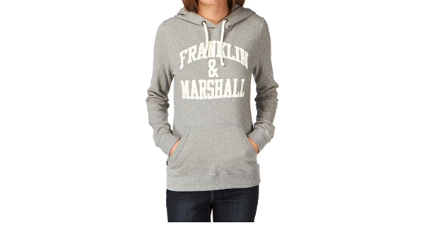 Franklin \u0026 Marshall MANTECO Burdeo / Gris - Envío gratis | Spartoo.es ! -  textil Sudaderas Mujer 70,30 €
