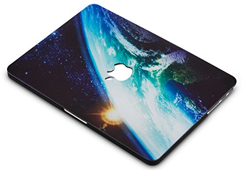 KEC Laptop Case for MacBook Air 13" Plastic Case Hard Shell Cover A1466/A1369 (Earth 7) - Thumbnail 5