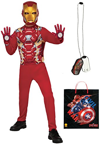 Rubie's Costume Captain America: Civil War Iron Man Costume & Accessories Bundle