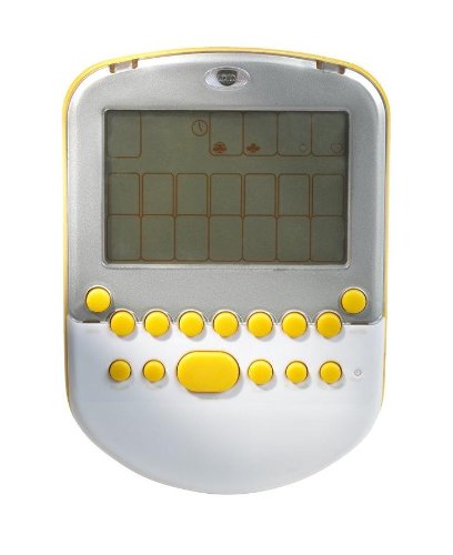 Big Screen Solitaire - White/ Silver with Yellow Accents