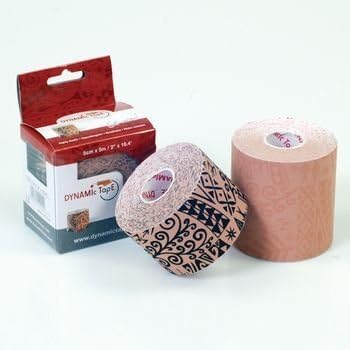 DSS Dynamic Tape (Black Tattoo, 4 Rolls) by Dynamic Tape