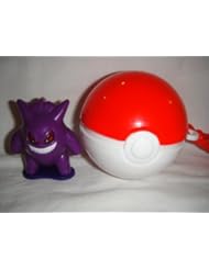 Toy: BURGER KING POKEMON HAPPY MEAL GENGAR FIGURE WITH POKEBALL - NINTENDO OF AMERICA INC.