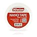 XFasten Reusable Double-Sided Nano Tape, 1-Inch x 15 Feet Traceless Transparent Gel Grip Tape - Multifunction, Movable, Washable - Bathroom, Kitchen Silicone Clear Mat Grip Adhesive Putty Tape