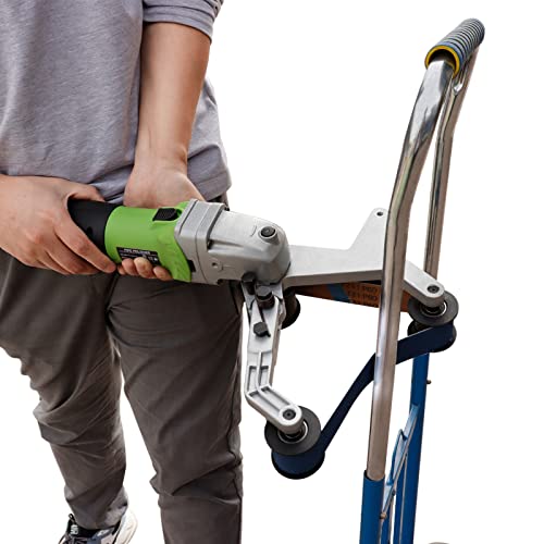 VICSEC Stainless Round Tube Steel Pipe Sander Belt Grinder Drawing