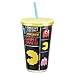Vandor PAC-MAN 18 Ounce Acrylic Travel Cup, Multicolored