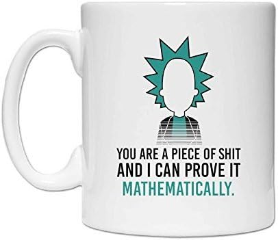 Rick And Morty Mathematic Quote Coffee Mug Tea Mug Custom Mug KQ