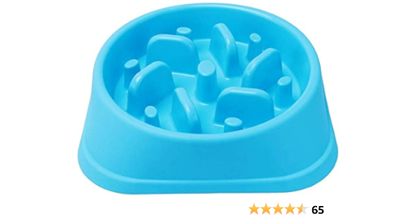 dog water bowl slow down drinking