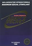Adam's Secret 1500 100% Natural Male Libido Performance Enhancement 10 Pack (2 Pack)