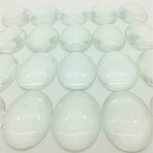 3 IGOGO+PCS+Glass+Oval+Cabochons