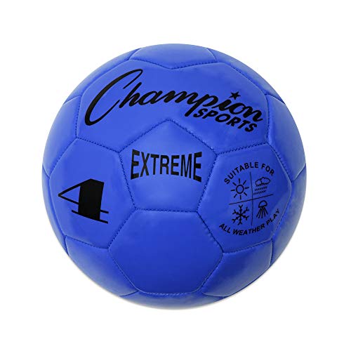 Extreme Series Soccer Ball, Size 4 Youth League, All Weather, Soft