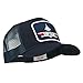Navy Top Gun Military Patched Mesh Cap - Navy OSFM