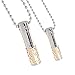 Only Love His And Hers Matching Set Stainless Steel Essential Oil Diffuser Necklace 2 Pcs