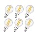 Albrillo E12 LED Candelabra Bulb 4W, 40 Watt Light Bulbs Equivalent, Warm White 2700K, 6 Pack