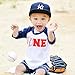 Baseball One Boys Birthday Shirt 1st Birthday Shirt Boys Blue Baseball T Shirt for Boys 1st Birthday Shirt, Blue, 12 Months