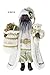 Windy Hill Collection 16 Inch Standing Ho African American Black Ethnic Santa Claus Christmas Figurine Figure Decoration 416010A