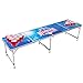 Giantex 8FT Beer Pong Table Portable Folding Party Gaming Indoor Outdoor (Style 3)