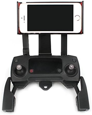 IRCtek Universal 3.5" - 10.5" Smart Phone and Pad Holder with Adjustable Clip for DJI Spark / Mavic Pro Remote Controller, Support iphone 8/7/6/5/4, ipad 7.9" / 9.7" / 10.5" (186mm)