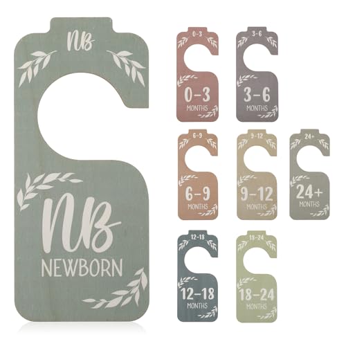 Lusofie Wooden Baby Closet Dividers