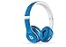 Beats Solo2 On-Ear Headphone Luxe Edition - Blue (WIRED, Not Wireless) (Renewed)