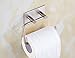 Xogolo self-Adhesive Toilet Paper roll Holder Wall Mount Adhesive Paper Towel Holder SUS304 Stainless Steel Brushed Finish Bathroom Towel Rack