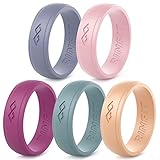 Rinfit Silicone Rings for Women - Rubber Wedding