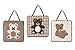 Sweet Jojo Designs Chocolate Teddy Bear Wall Hanging Accessories