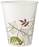 Dixie 12FPWS Pathways WiseSize Flair Poly Paper Cold Cup, 12 oz Capacity (24 Sleeves of 50)